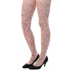Collants zombie avec veines