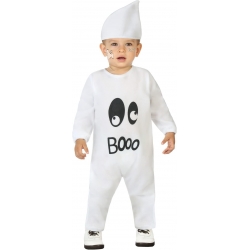 Déguisement halloween pour bébé, fantôme booo