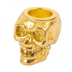 Bougeoir tête de mort en...