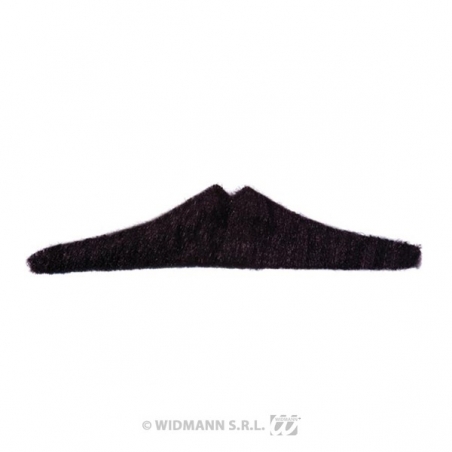 Moustaches brunes - accessoire déguisement