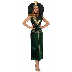 déguisement égyptienne verte