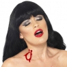 Morsure vampire avec latex - maquillage vampire