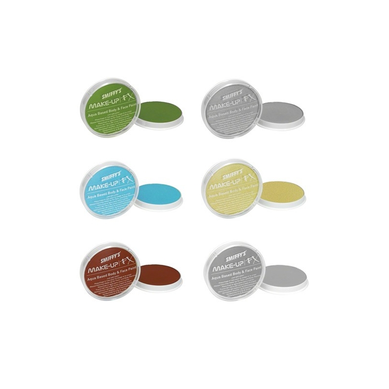 maquillage à l'eau corps et visage