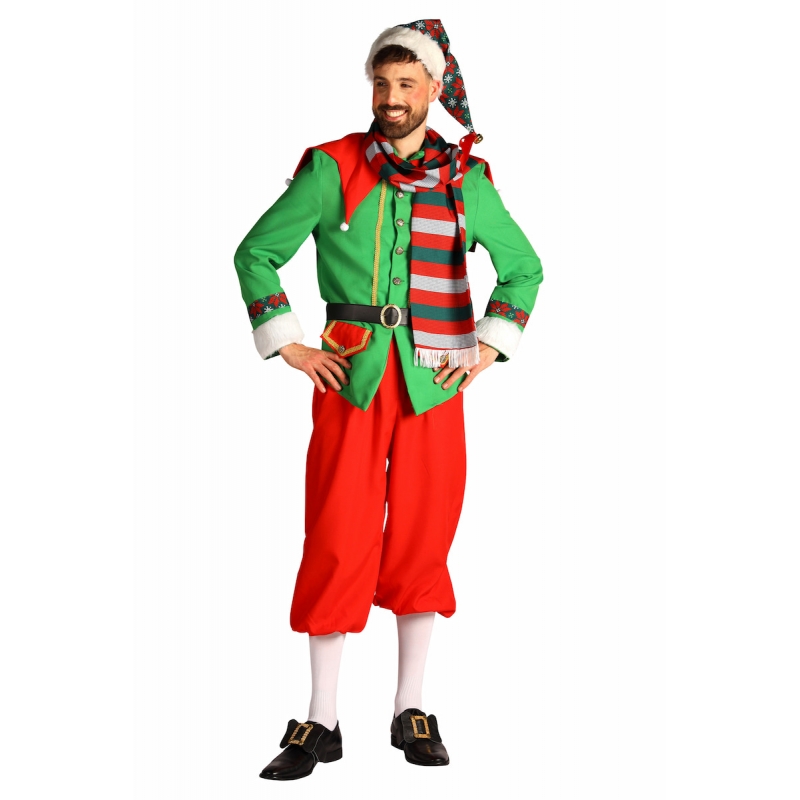 Costume de lutin pour le  fêtes de Noël