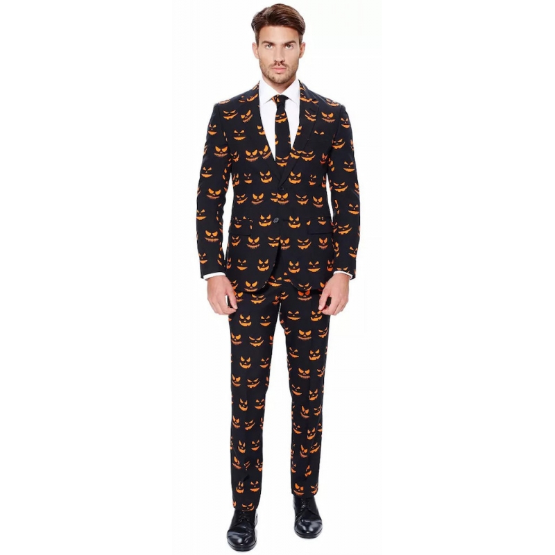 Costume Citrouille homme Opposuits idéal pour se déguiser pour Halloween
