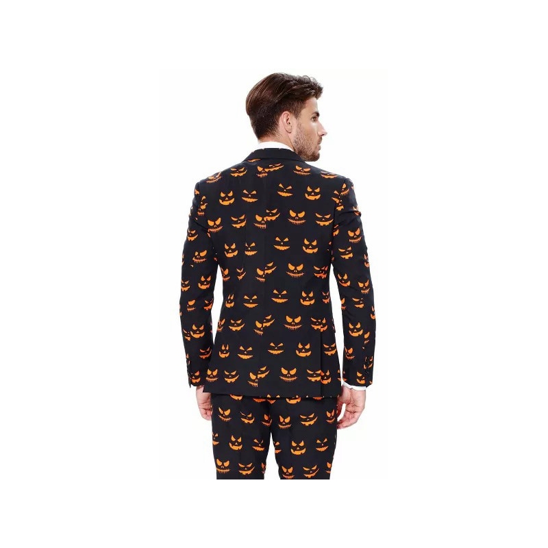 Tenue Halloween pour homme citrouille