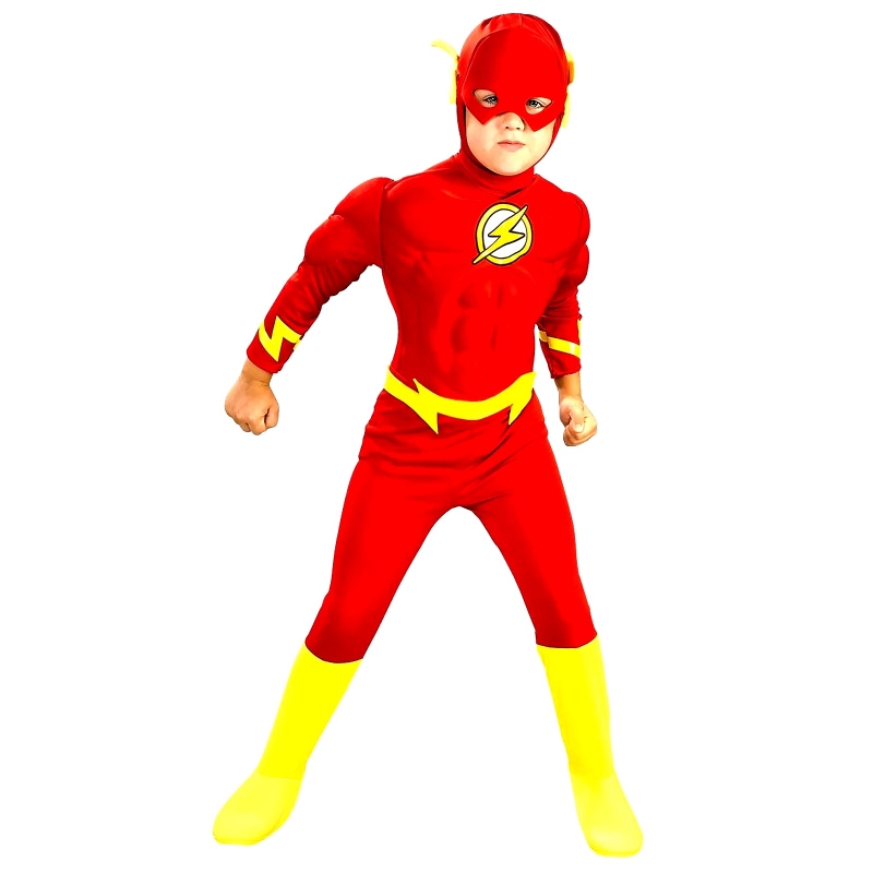 Déguisement Flash garçon super-héros DC COMICS