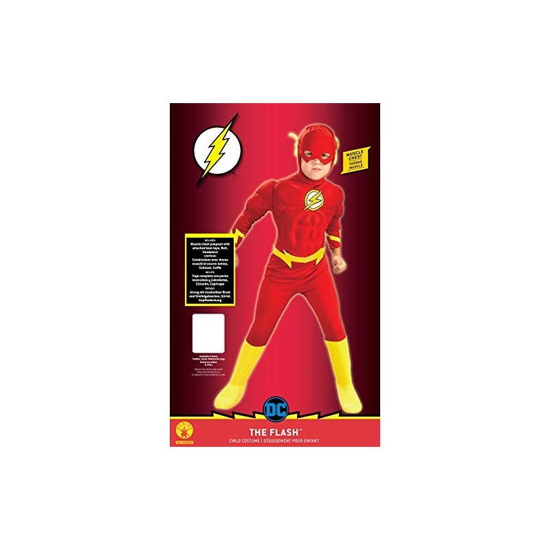 Tenue super-héros DC COMICS pour garçon - Flash