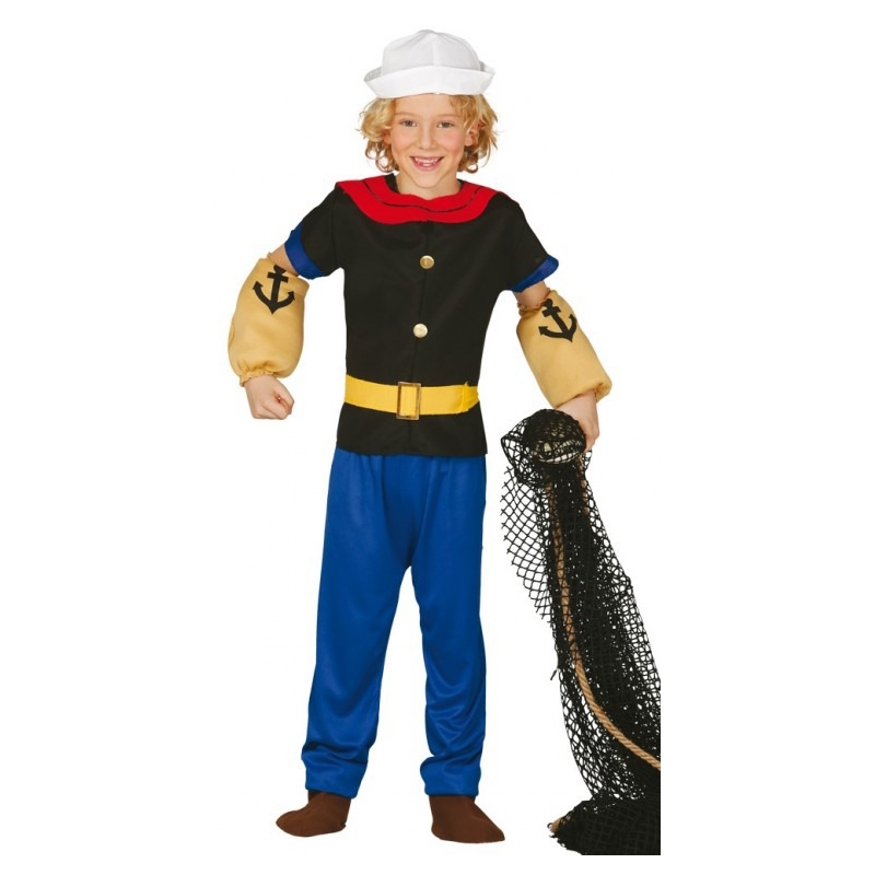 Déguisement Popeye pour enfant idéal pour fêter Carnaval