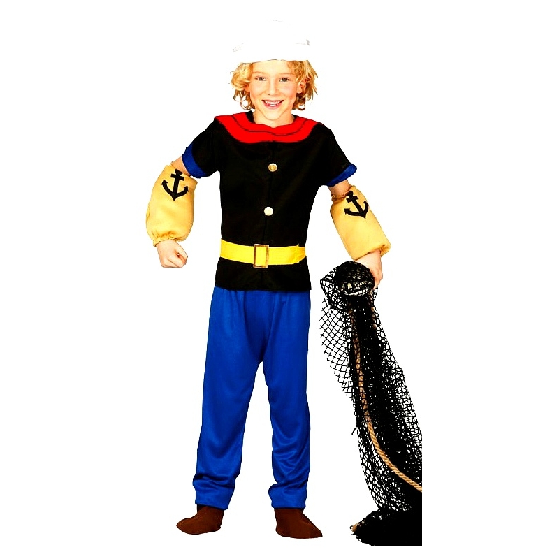 Déguisement personnage dessin animé Popeye pour enfant