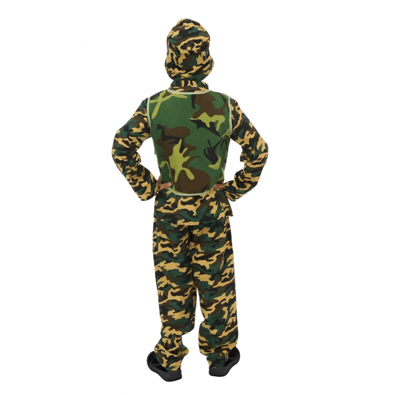 Déguisement soldat enfant militaire