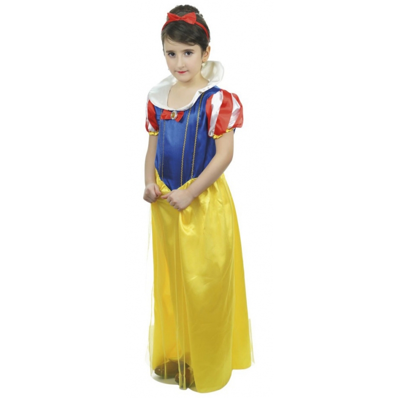 Déguisement princesse blanche neige fille