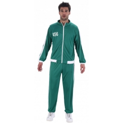 Déguisement Squid Game garçon joueur 456