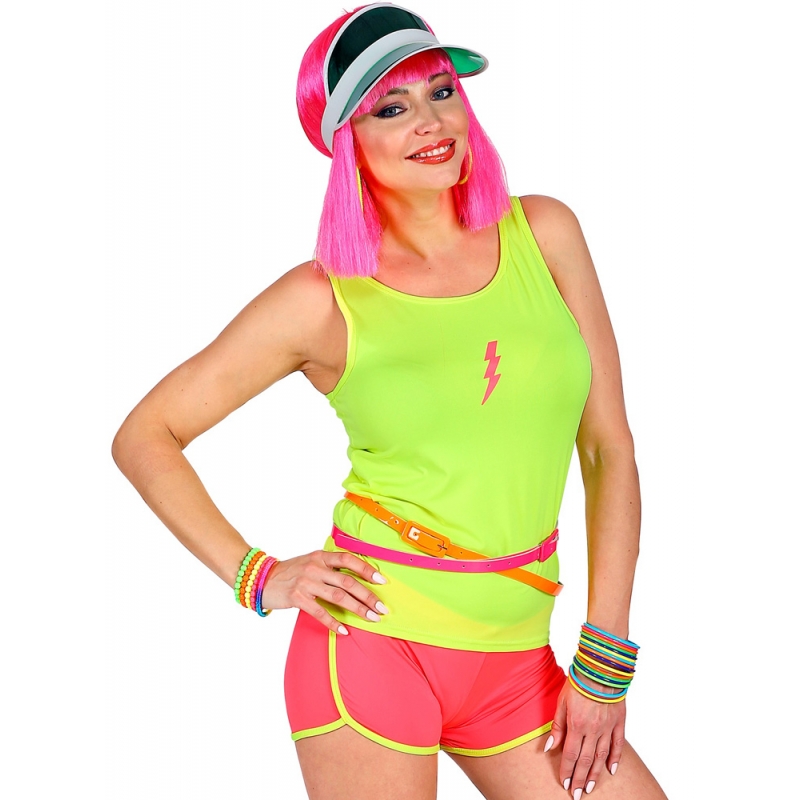 Accessoire fluo, Ceinture rose fluo