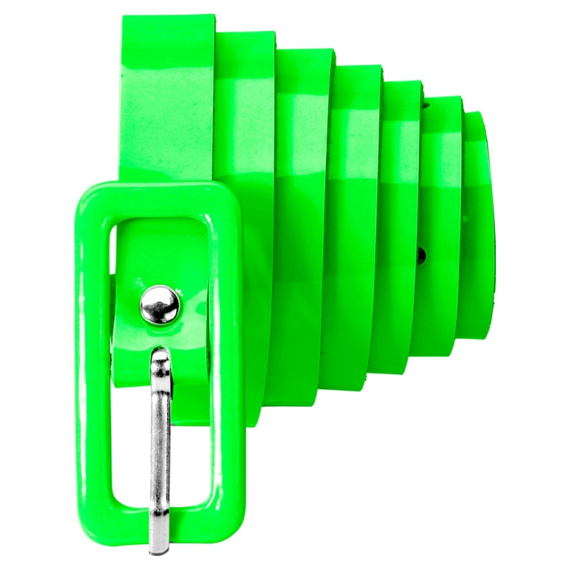 Ceinture fluo verte accessoire années 80