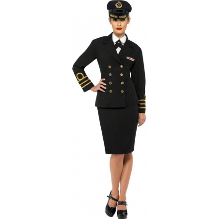 deguisement marin pour femme - officier de la marine - BZ153S