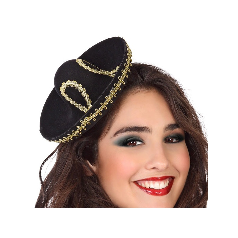 Mini chapeau mexicain femme