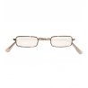 Lunettes père noël avec verres rectangulaires Lunettes père noël avec verres rectangulaires