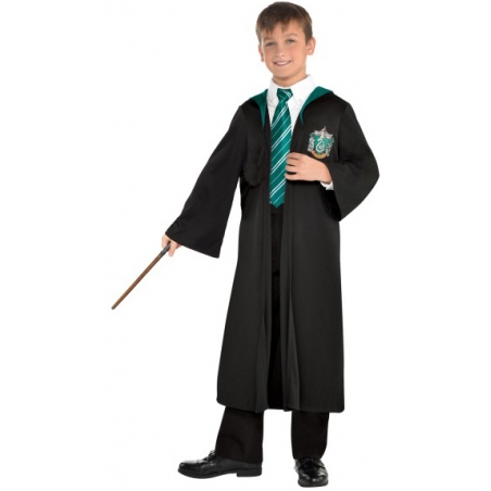 Cape Harry Potter Serpentard Enfant, déguisement Harry Potter officiel Cape Harry Potter Serpentard Enfant, déguisement Harry Potter officiel