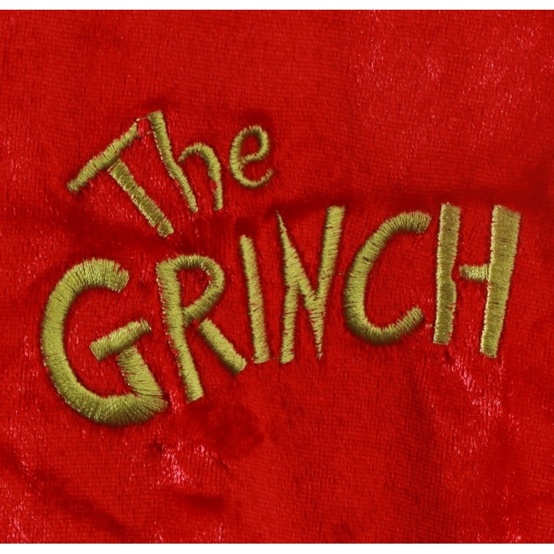 Costume du Grinch officiel avec masque et gants idéal pour se déguiser pour Noël