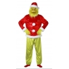 Déguisement Le Grinch officiel, costume complet avec masque Déguisement Le Grinch officiel, costume complet avec masque