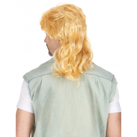 Perruque mulet homme blond