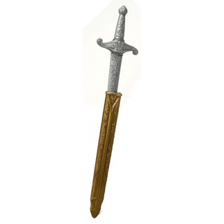 Épée avec housse 59 cm - accessoire deguisements romain, medieval