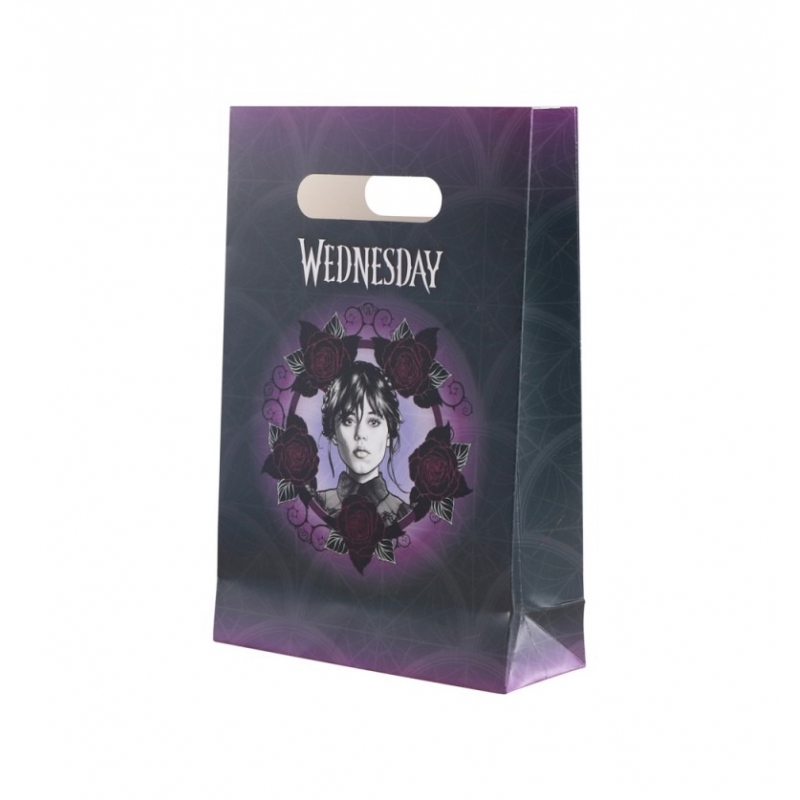 Idée originale pour son anniversaire thème Mercredi Addams - les sachets anniversaire