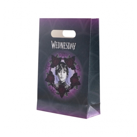 Idée originale pour son anniversaire thème Mercredi Addams - les sachets anniversaire