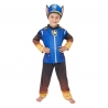 déguisement Chase Pat Patrouille pour enfant avec combinaison et masque sous licence officielle