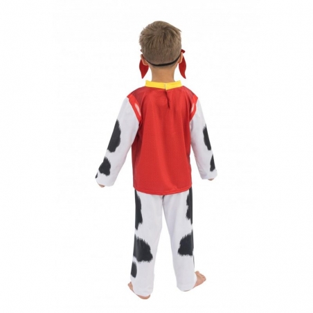 Déguisement Marcus Pat Patrouille pour enfant de 3 à 8 ans, le célèbre dalmatien pompier du dessin animé