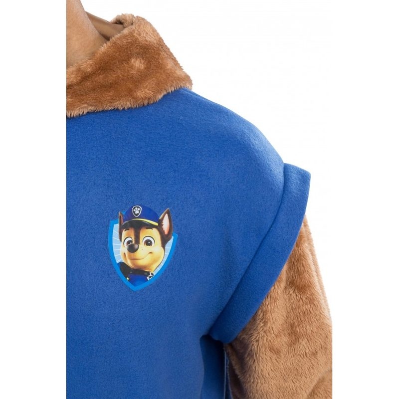 Tenue Pat Patrouille pour homme, incarnez Chase le chien du dessin animé Pat Patrouille