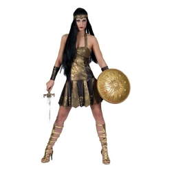 Déguisement Guerrière Romaine Femme vue de face