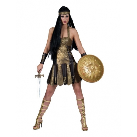 Déguisement Guerrière Romaine Femme vue de face