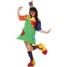 Déguisement clown femme multicolor - WA338 - costume carnaval