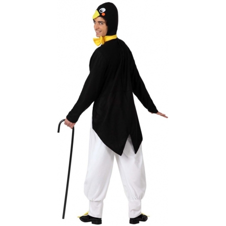 déguisement de pingouin pour homme de dos - oiseau enterrement de vie de célibataire