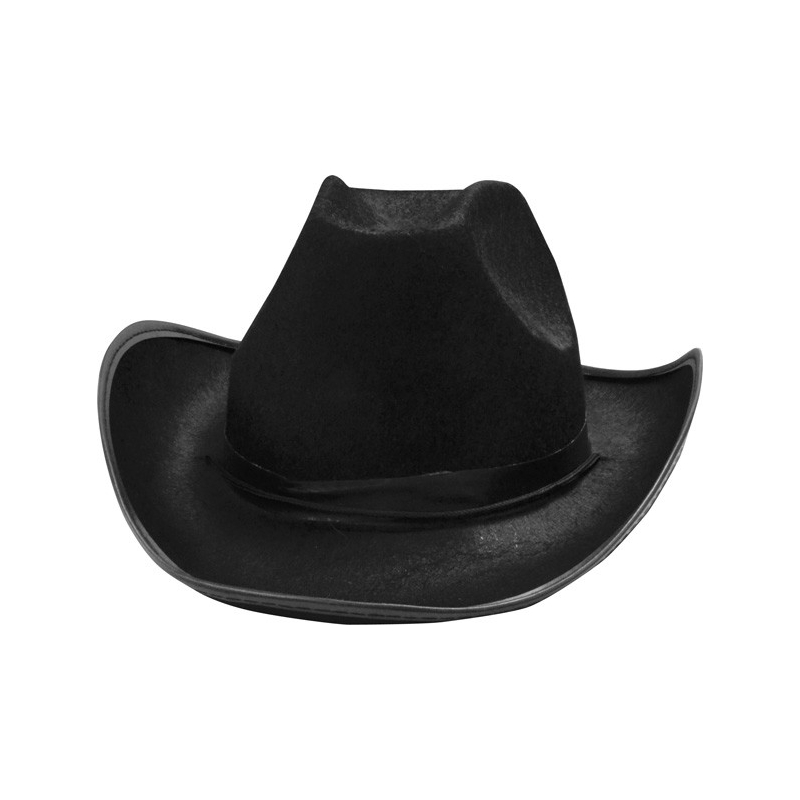 chapeau cowboy noir, deguisementsde cowboy adultes