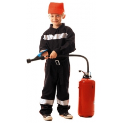 deguisement pompier francais pour enfant - costume sapeur pompier
