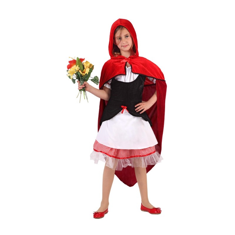 deguisement chaperon rouge enfant de 3 à 9 ans