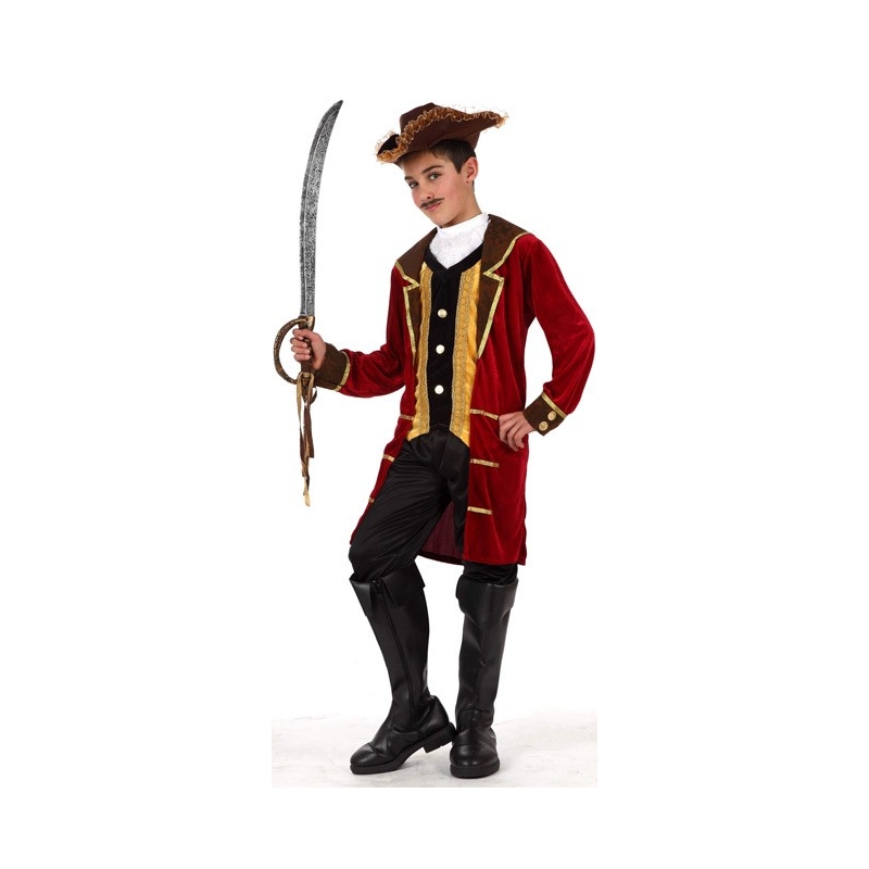 Déguisement capitaine pirate enfant de 5 à 9 ans - WE011S
