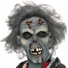 masque de zombie en latex avec cheveux - masques halloween