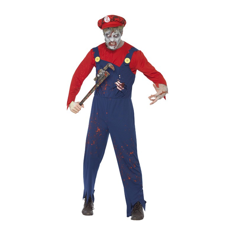 Déguisement Mario zombie halloween