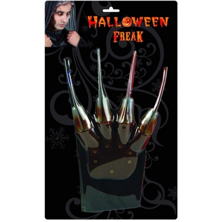 main de Freddy, gant à griffes articulé - accessoires halloween main de Freddy, gant à griffes articulé - accessoires halloween