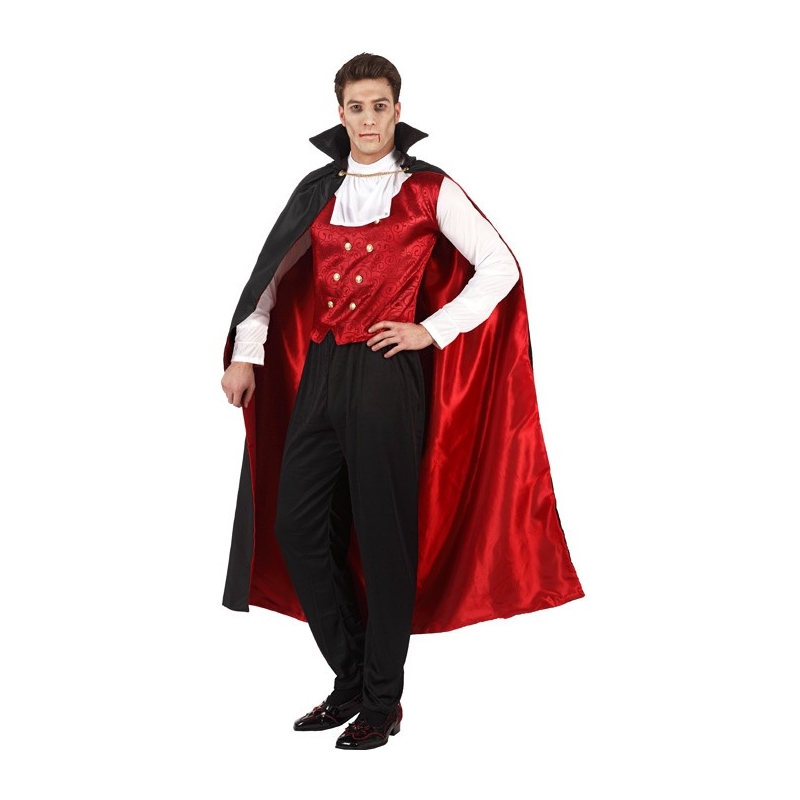 deguisement vampire homme halloween, également disponible en taille XL et XXL