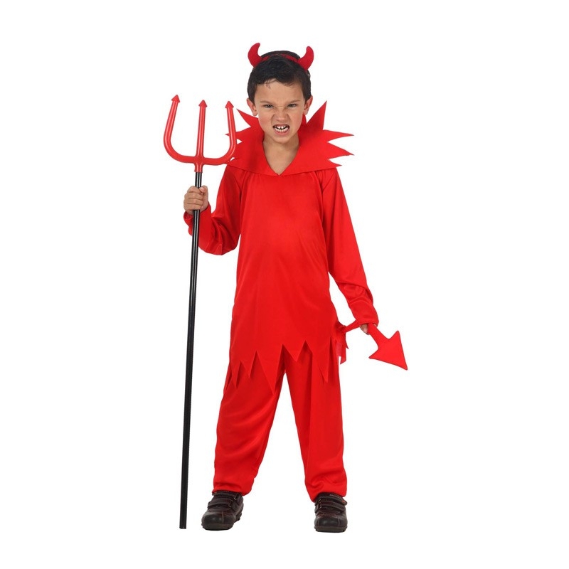 deguisement de diable pour enfant - costume halloween de 3 à 12 ans