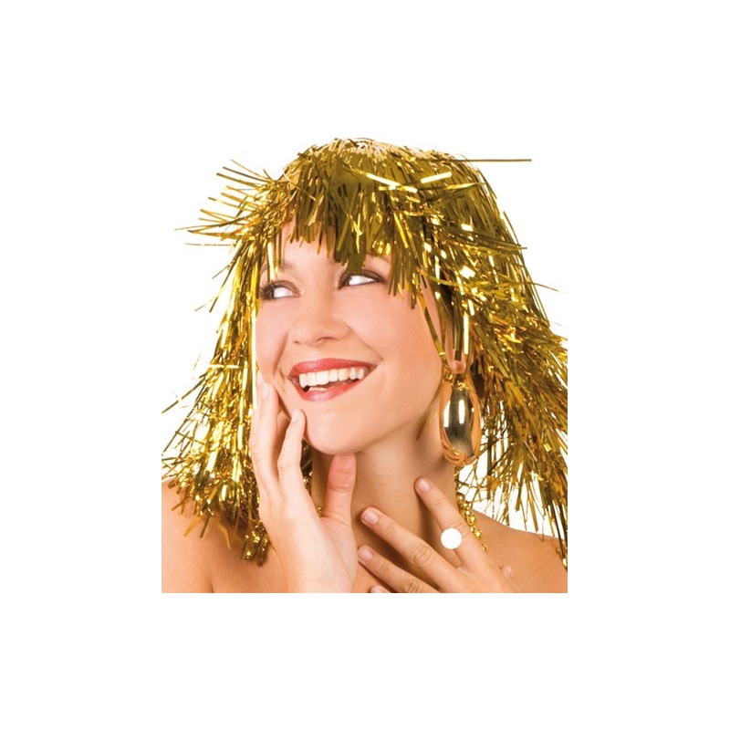 perruque métallique or adulte - accessoire deguisement - DA017AO