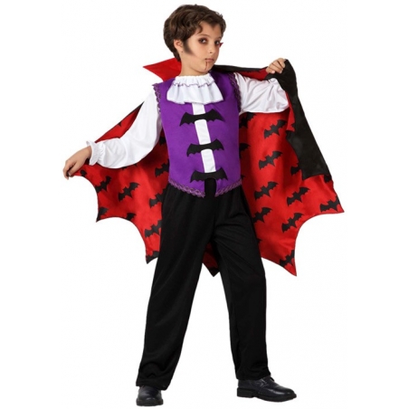 Déguisement vampire garçon chauve-souris