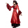 costume diablesse femme avec robe, tour de cou et cornes - déguisements halloween