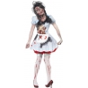deguisement Dorothée zombie, le magicien d'oz - costume halloween
