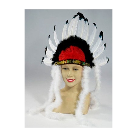 Coiffe indienne avec plumes - chapeaux indiens Coiffe indienne avec plumes - chapeaux indiens